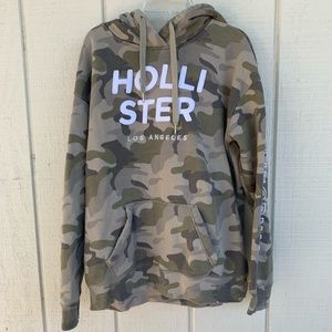 Unisex Hollister Camo Hoodie